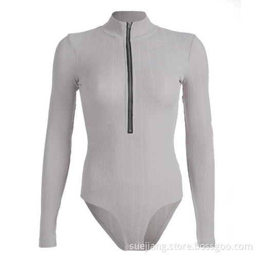 Women Winter Underwear Long Sleeve Bodysuit